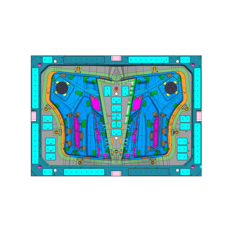 Placa de protección inferior de columna tipo Jiangling N806 B