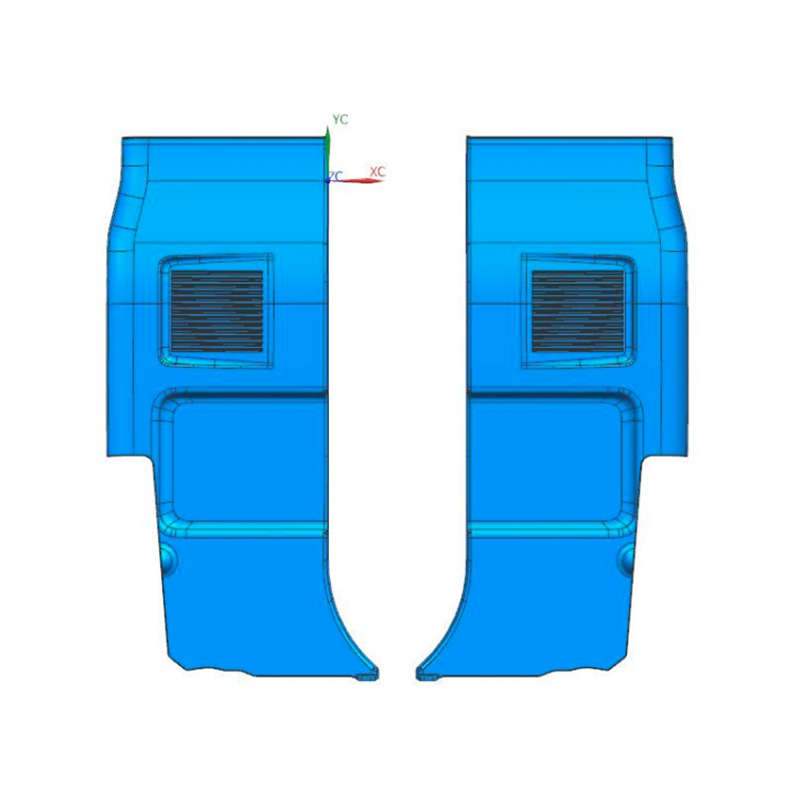 Placa de protección inferior de columna BAIC Foton M4B tipo A