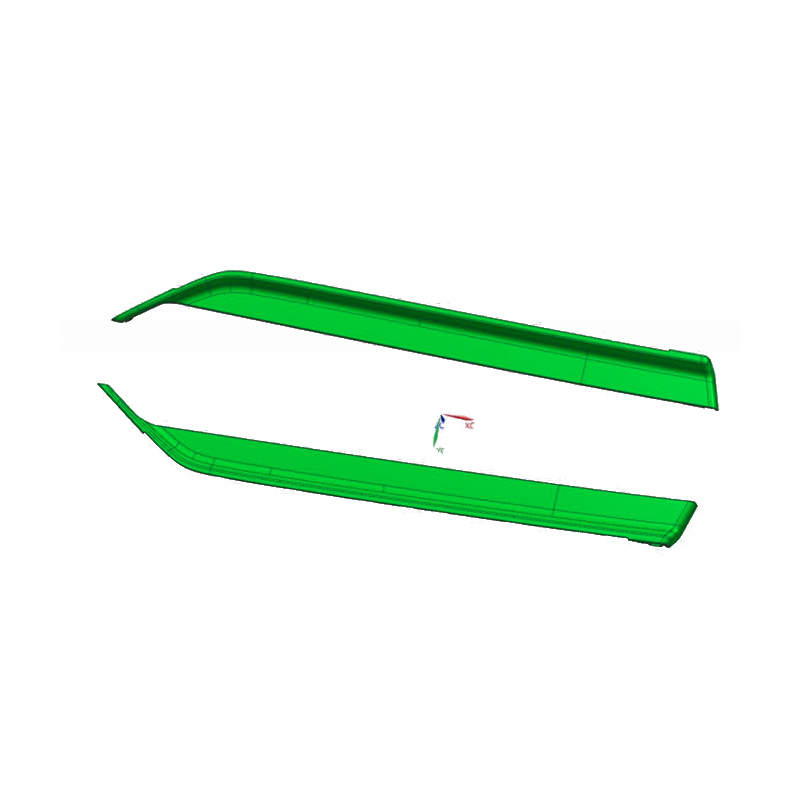 Tiras decorativas interiores izquierda y derecha Chery JX65