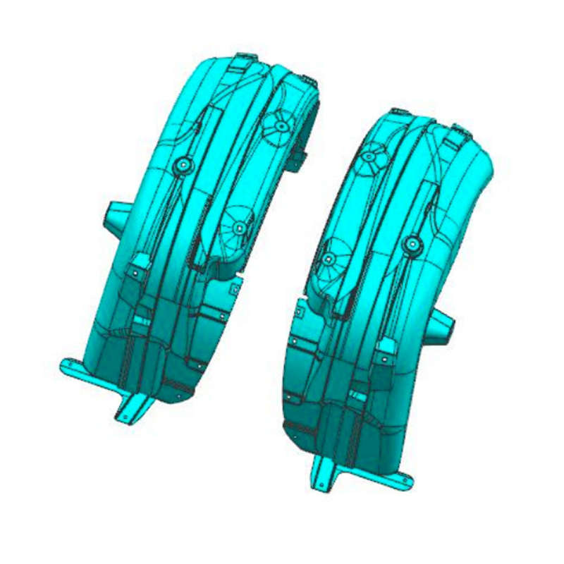 Fundas para ruedas traseras izquierda y derecha del proyecto Baoya FB77