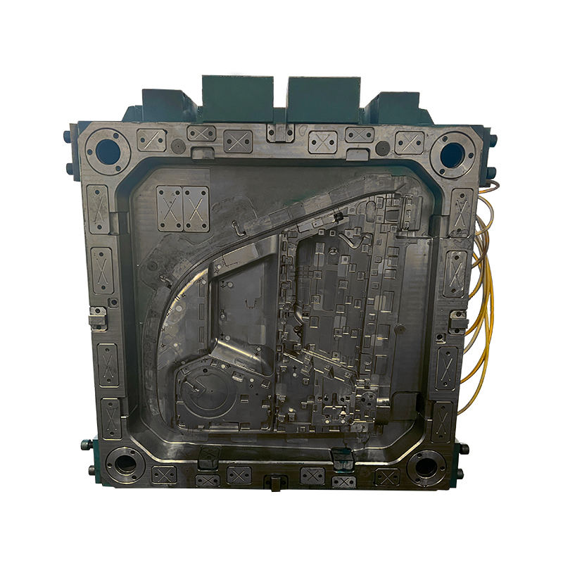 Molde para panel de moldura de puerta trasera automotriz