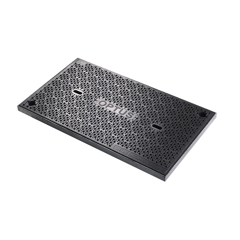 Tapa de alcantarilla de fibra de vidrio SMC